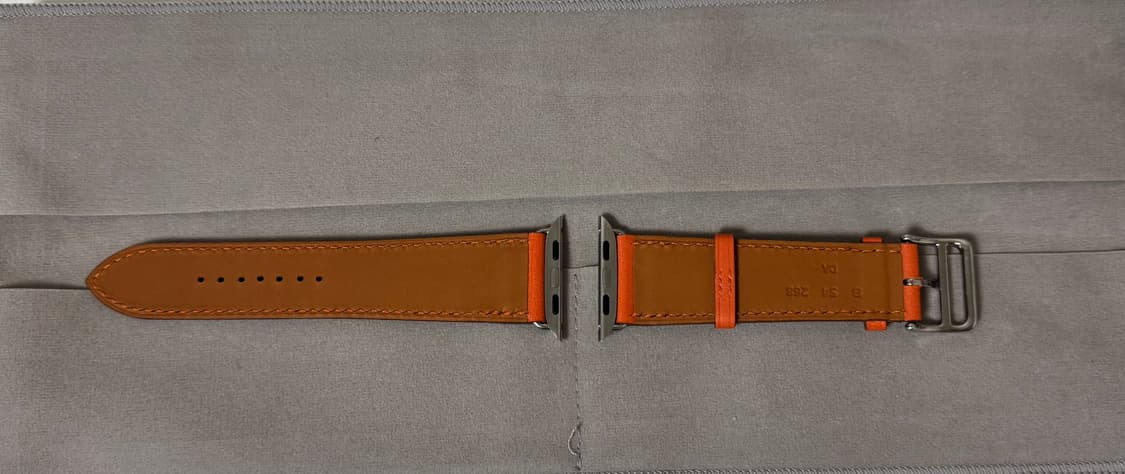 애플워치 에르메스 스타일 소가죽 스트랩 38/40/42mm 상품이미지3