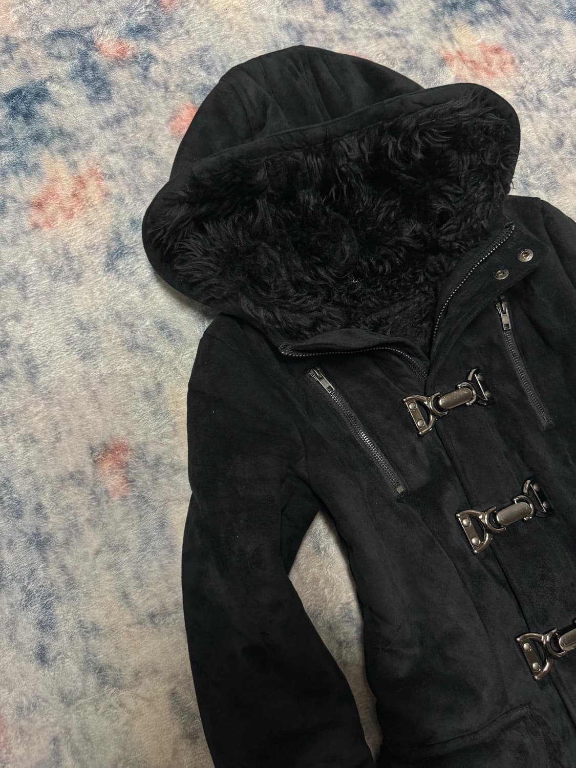 Unknown swede trimming fur fireman jacke 상품이미지3