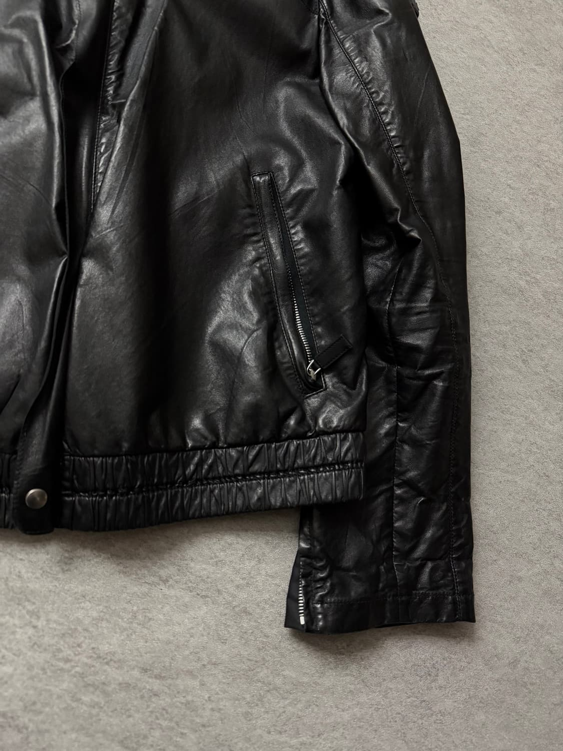 1990‘S 프라다 에폴렛 레더자켓 상품이미지5