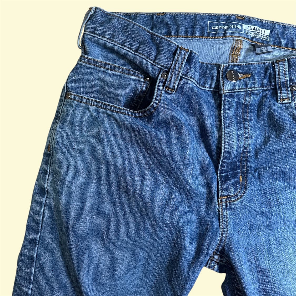 칼하트 Mexico 데님 팬츠 릴렉스드 핏 32 상품이미지4