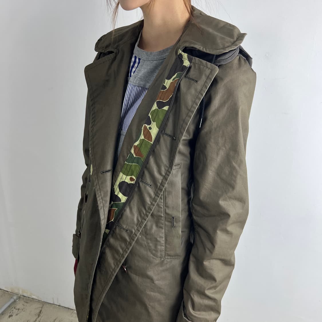 준야와타나베 맨 꼼데가르송 10AW 유틸리티 코트 상품이미지3