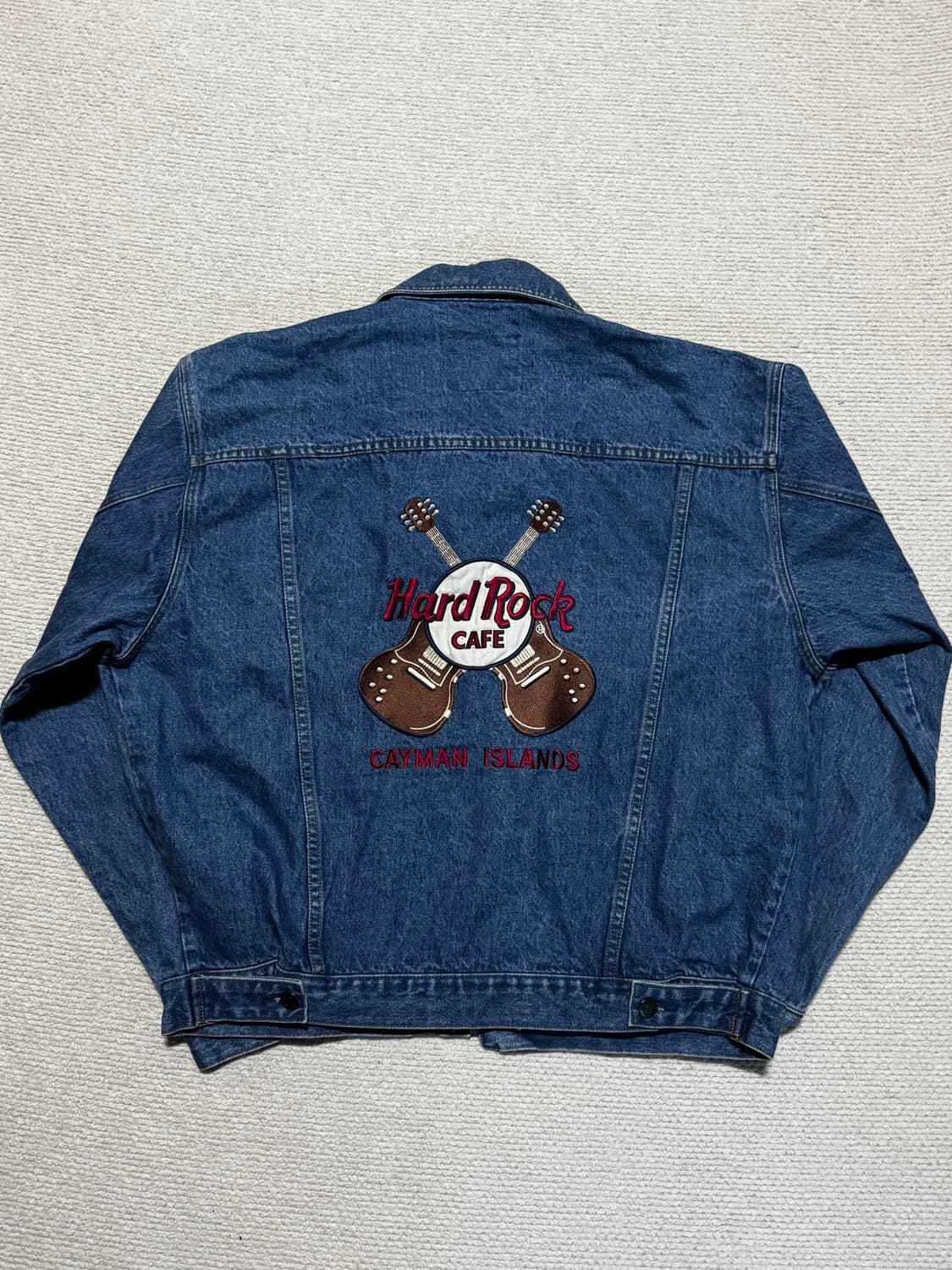 00s HardRock Cafe 하드락카페 타입3 데님자켓 L 상품이미지1
