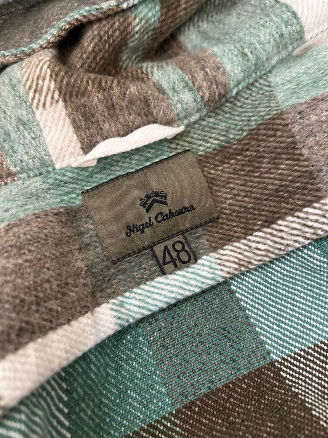 [48] 나이젤카본 코튼 플란넬 후드 셔츠 자켓 상품이미지3