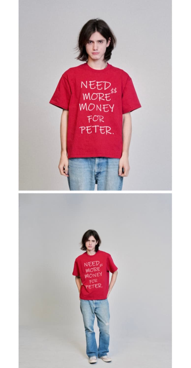 MYNAMEISPETER MONEY T-SHIRTS 상품이미지1
