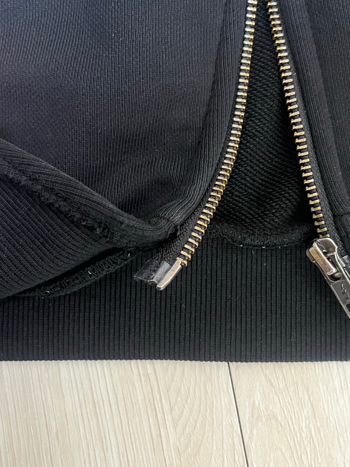 코스트퍼킬로 후드집업 블랙 상품이미지3