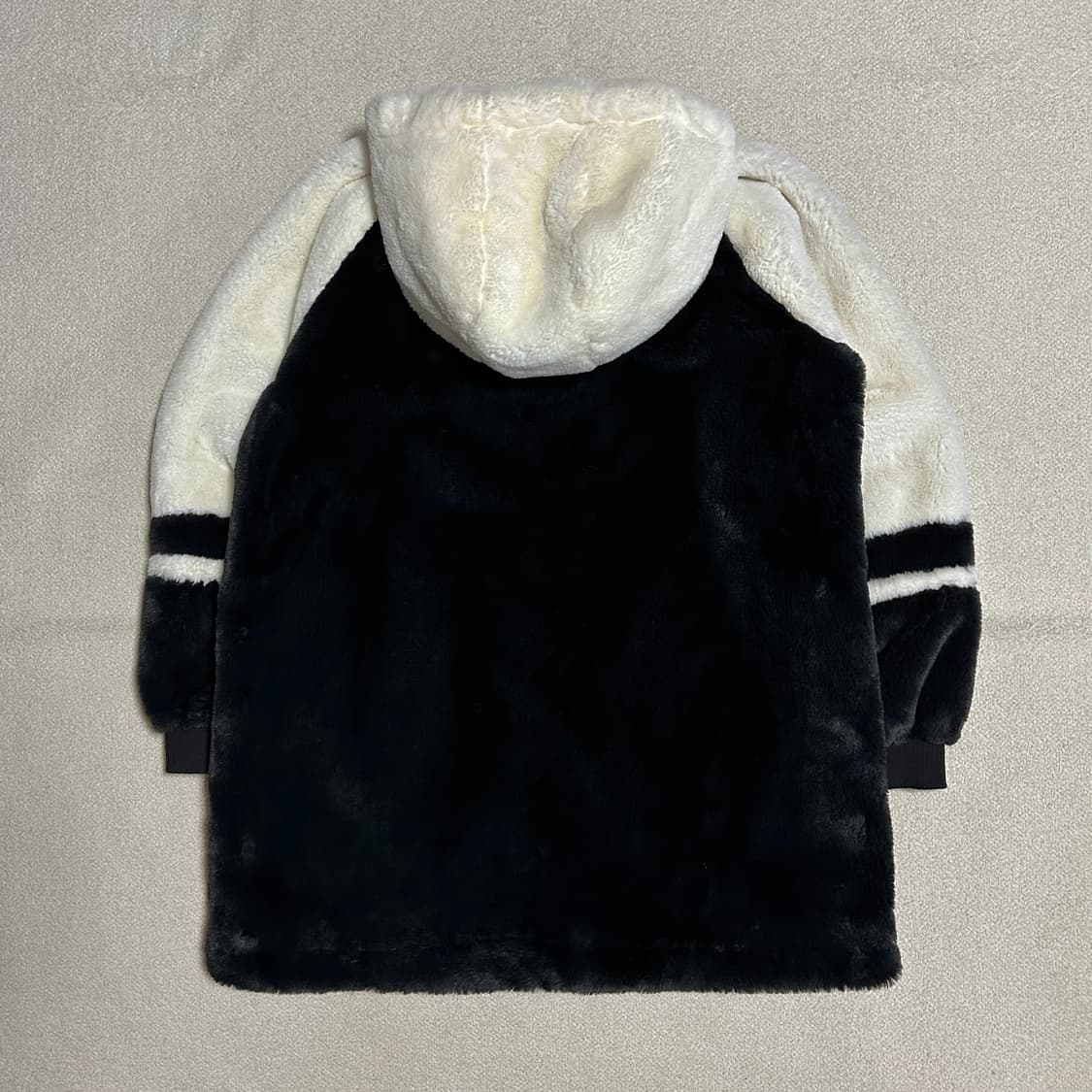 NBA 골든스테이트 워리어 퍼 롱 후드집업 상품이미지3