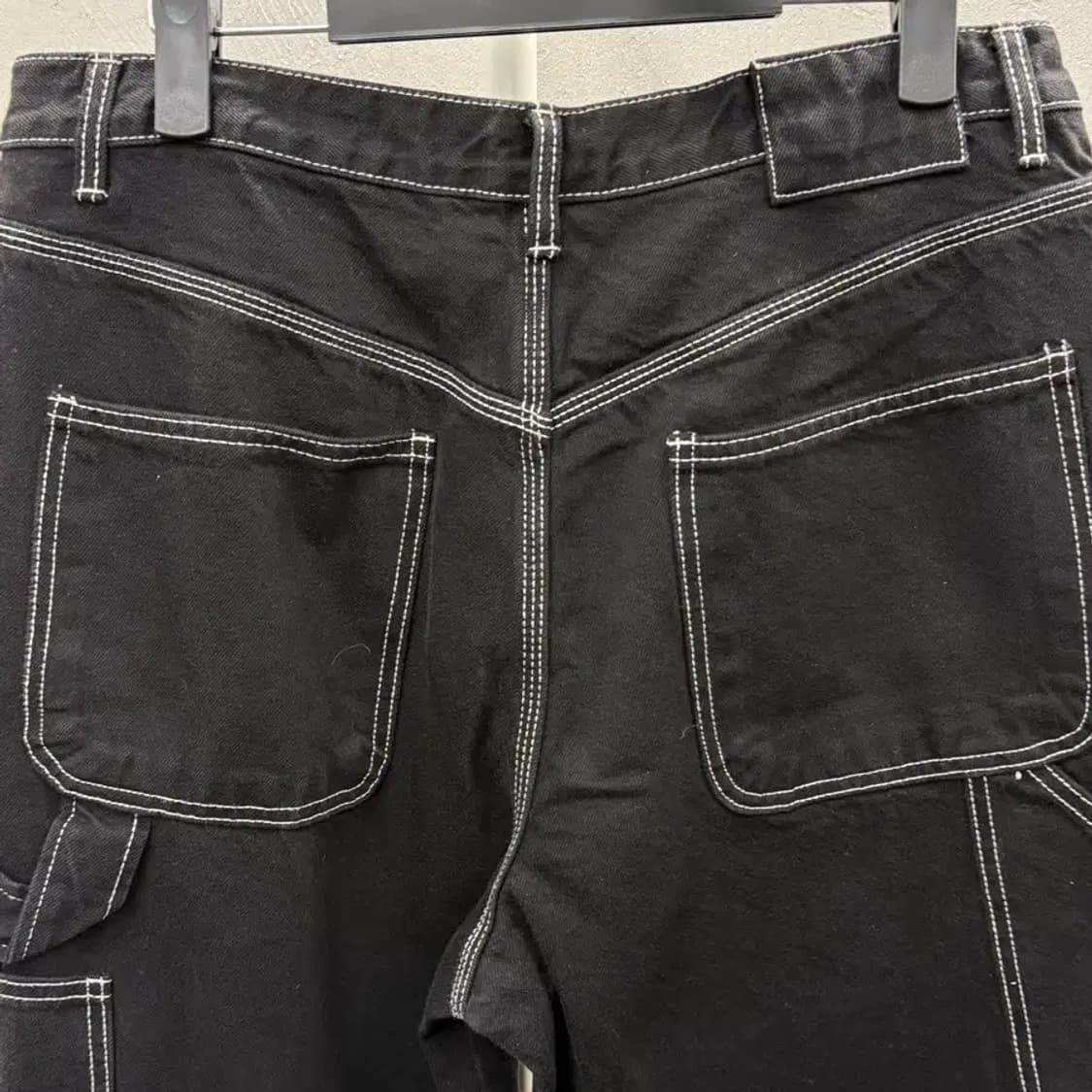 BIRTHDAYSUIT 블랙 Carpenter 데님 팬츠 상품이미지3
