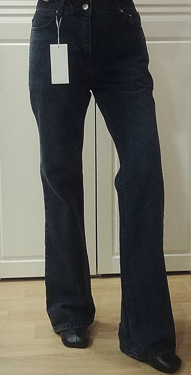 Le 르 vintage black semi bootcut denim/S 상품이미지7