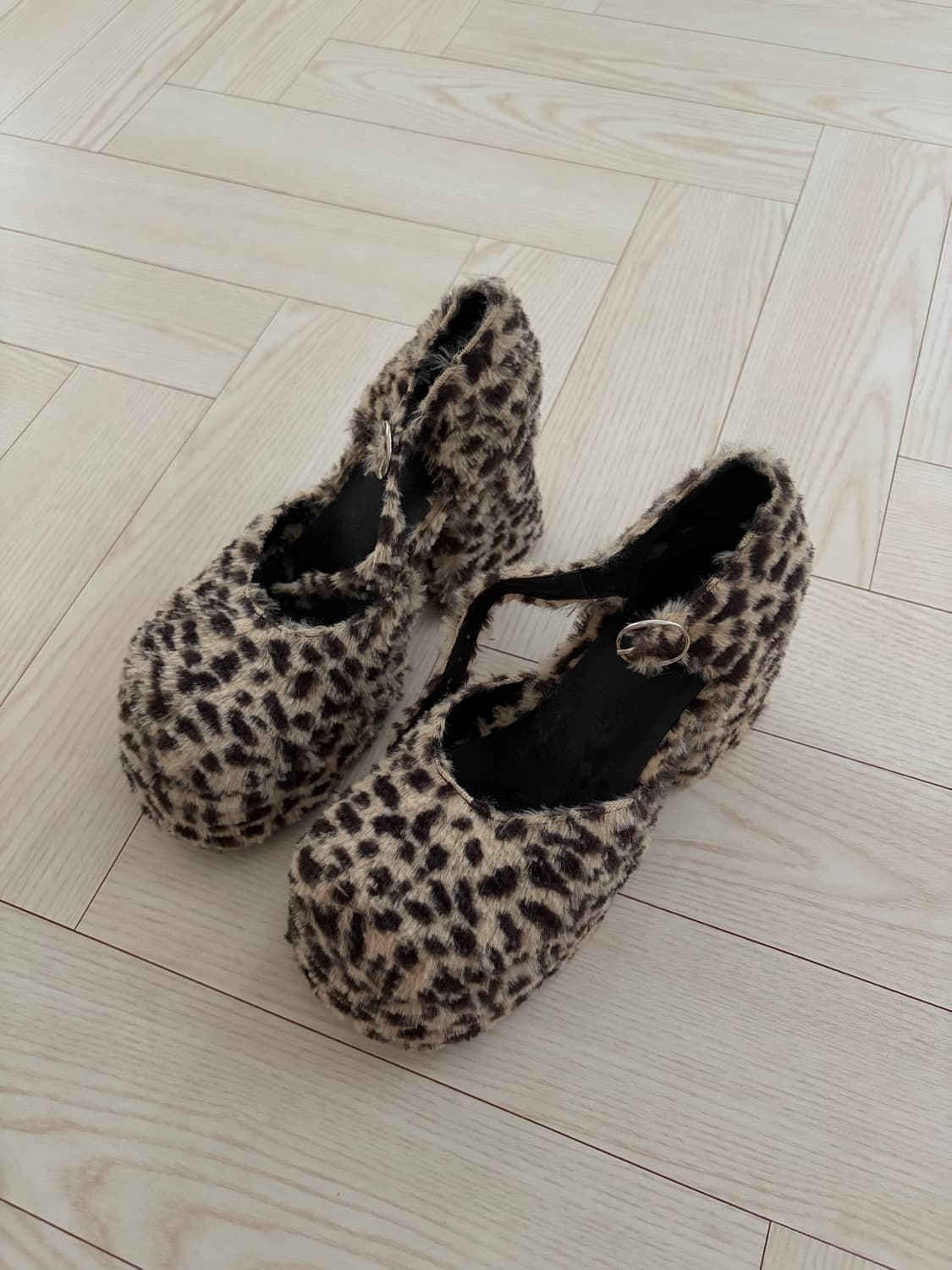 unif 유니프 STACE PLATFORM 레오파드 US6 상품이미지2