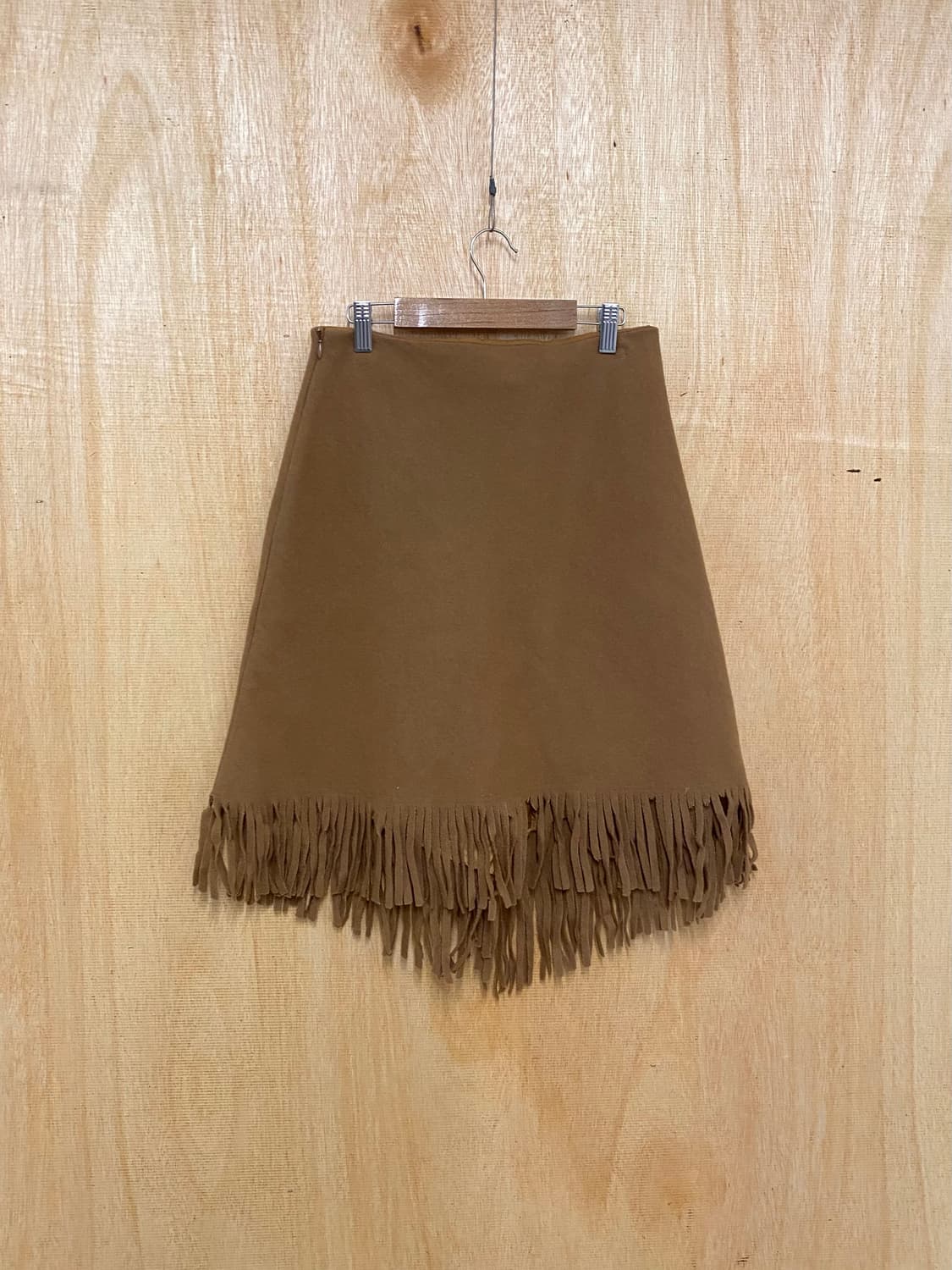 RAY BEAMS fringe wool skirt 레이 빔즈 프린지 치마 상품이미지2