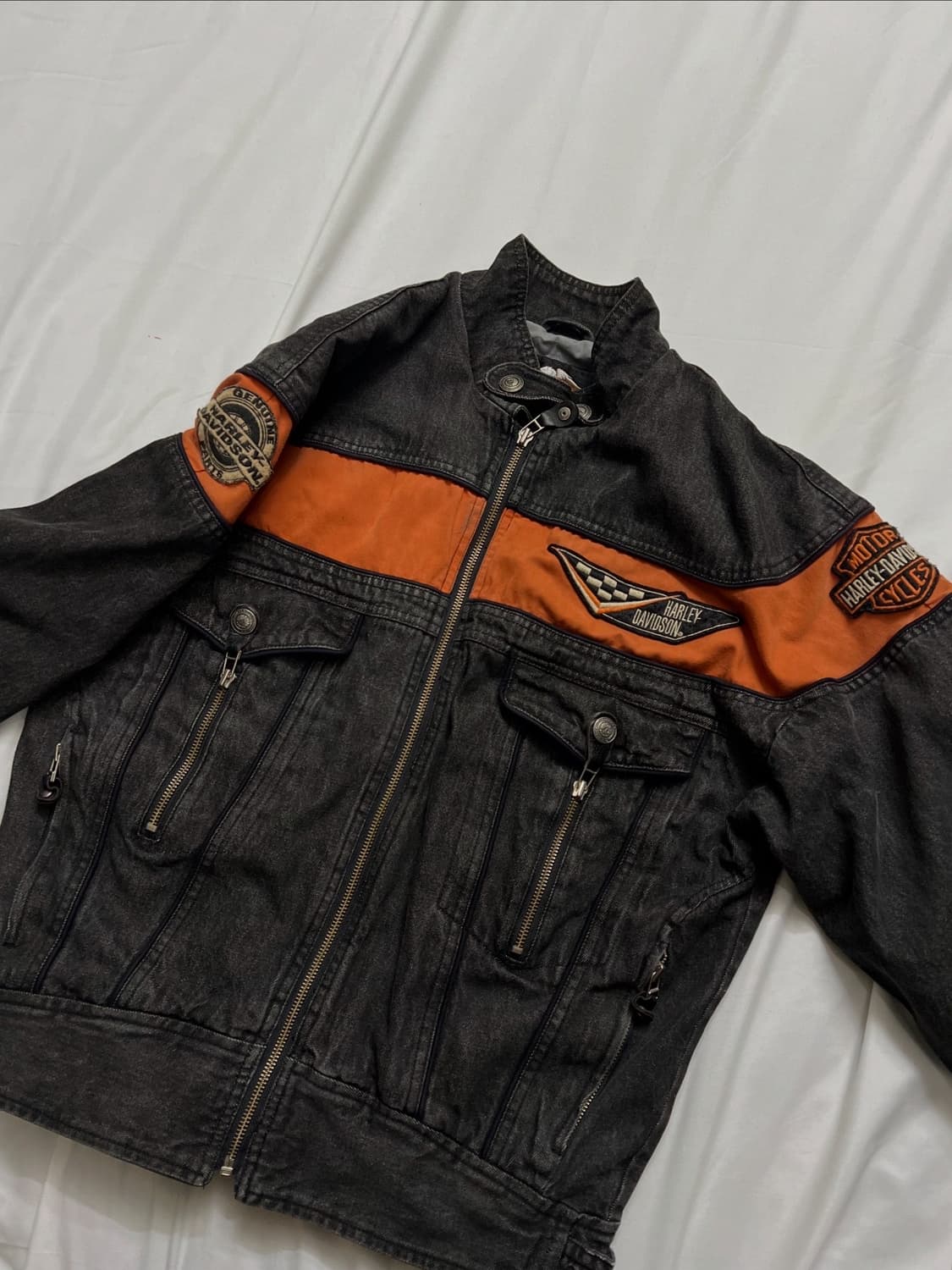 할리데이비슨 데님 라이더자켓 상품이미지7