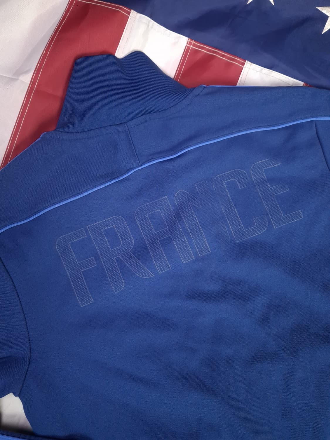 새제품급 오리지날 나이키 프랑스 국대 트렉탑져지 상품이미지8