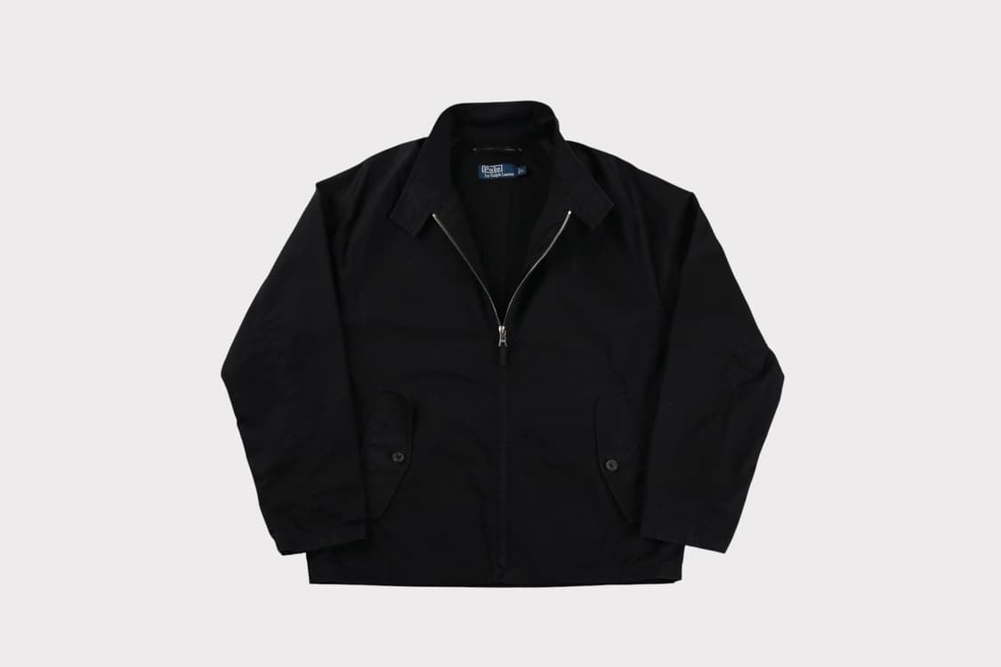 [L] 폴로 랄프로렌 블랙 포니 해링턴 자켓 상품이미지1