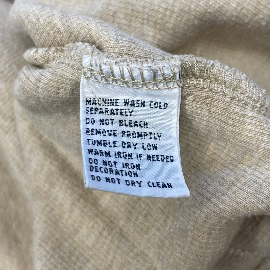 L 폴로랄프로렌 베이지 반집업 니트 상품이미지5