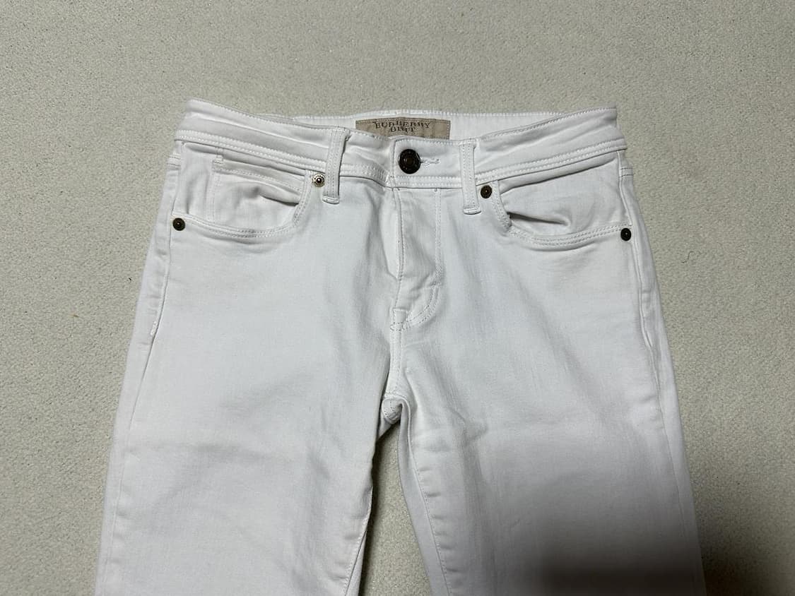 버버리 스판 청바지 여성용 27인치 상품이미지2