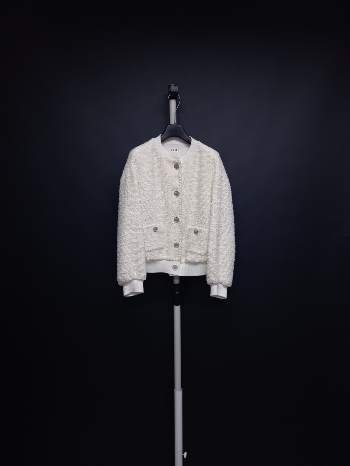 타임 TIME 춘추 트위드자켓 44-66 상품이미지1