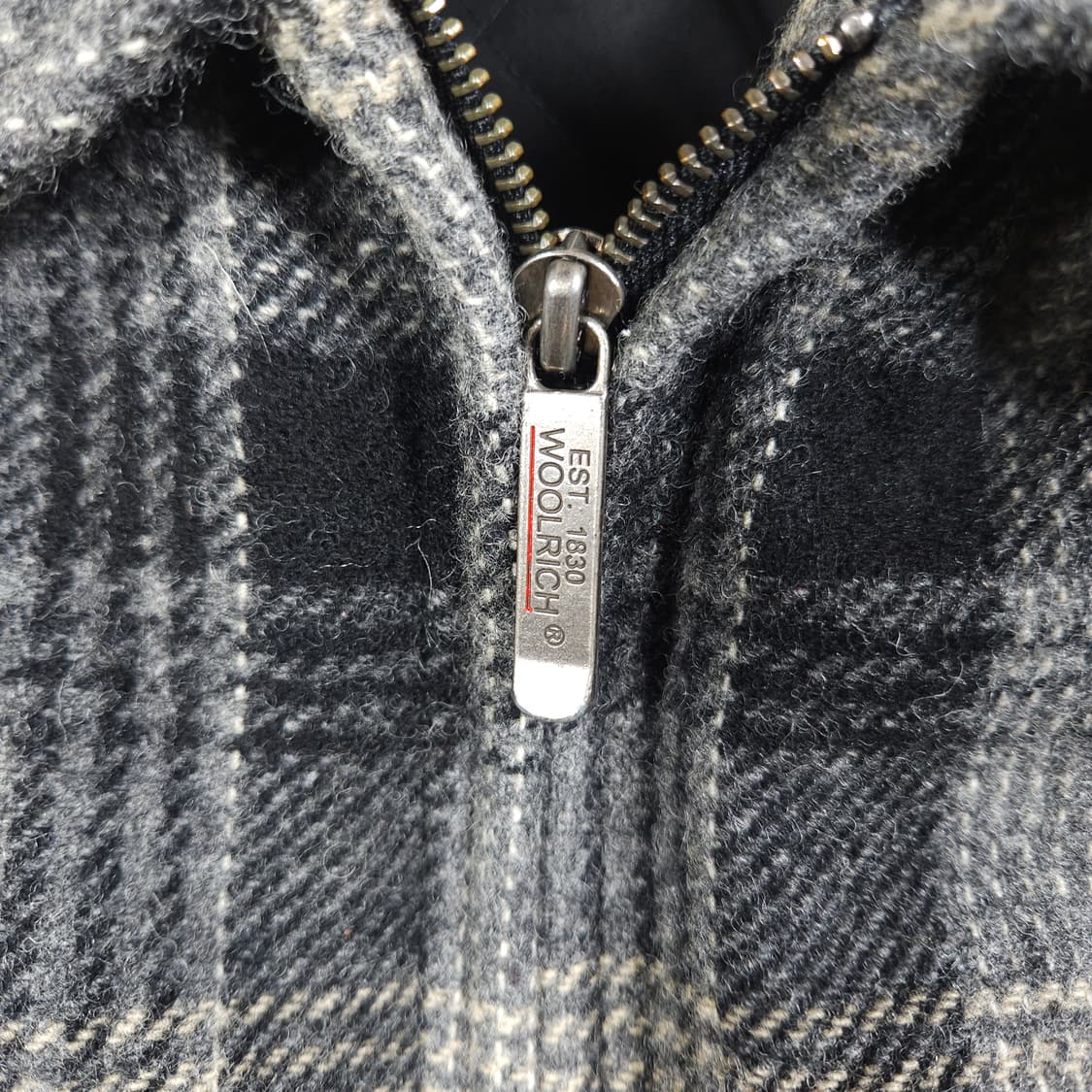 울리치 오버핏 체크 울 자켓 상품이미지3