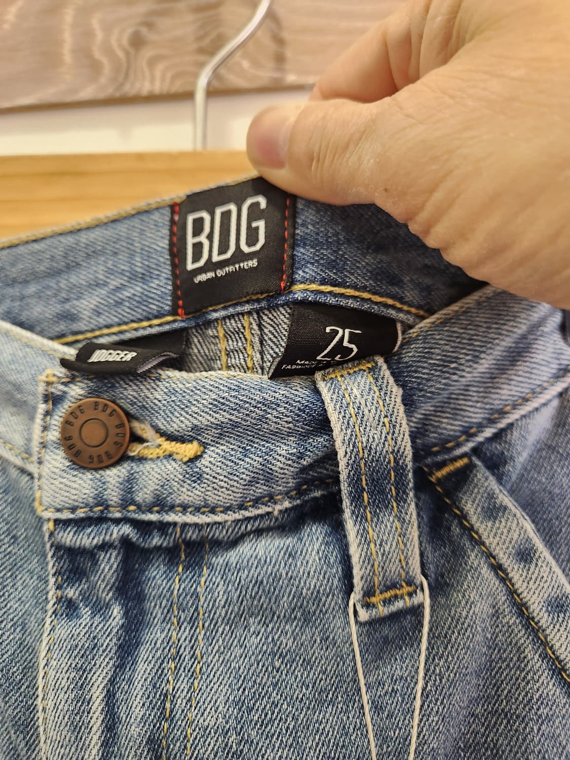 BDG 데님 카고 조거 팬츠 상품이미지5