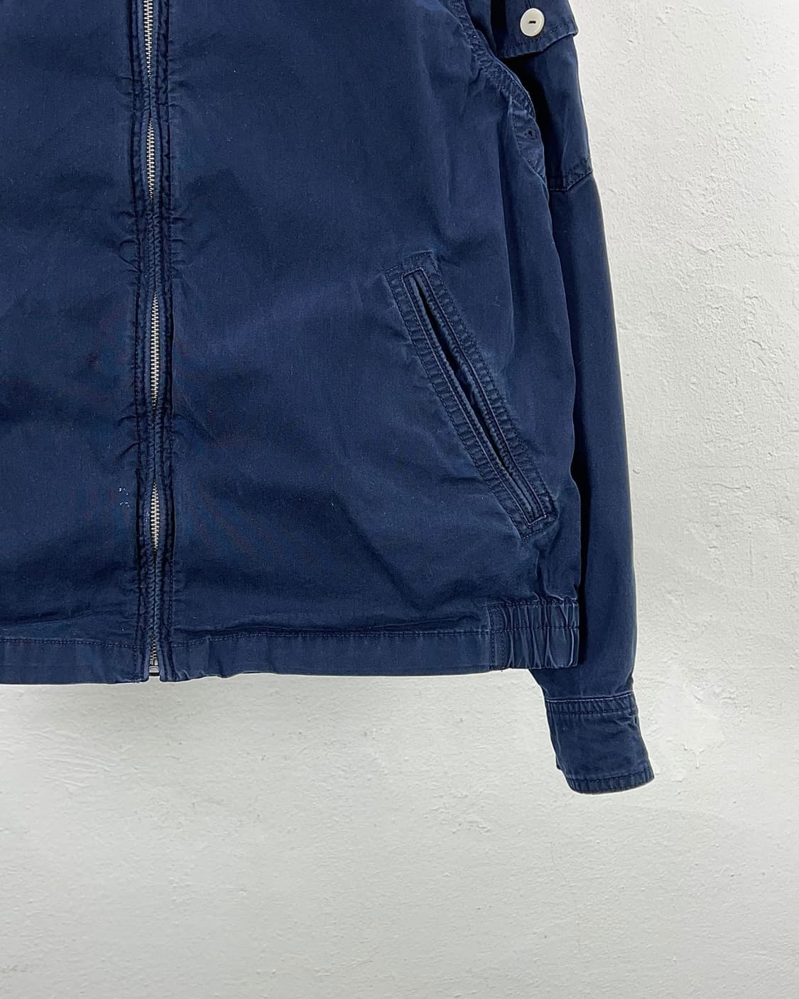 폴로 랄프로렌 네이비 코튼 쉘 후디 풀 집업 자켓 상품이미지5