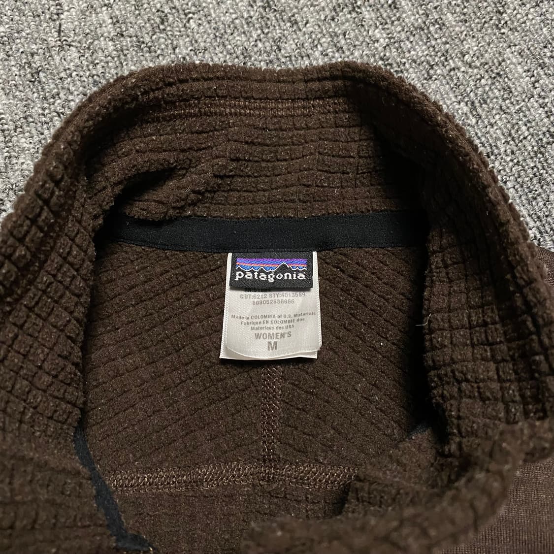 🌊Patagonia R1 Zip-up Brown Womens M  상품이미지5
