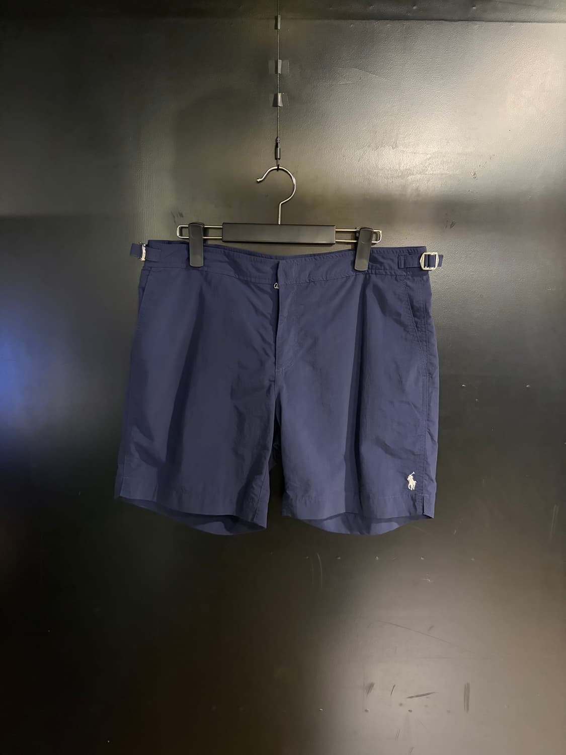 폴로랄프로렌 네이비 나일론 스윔쇼츠 상품이미지1