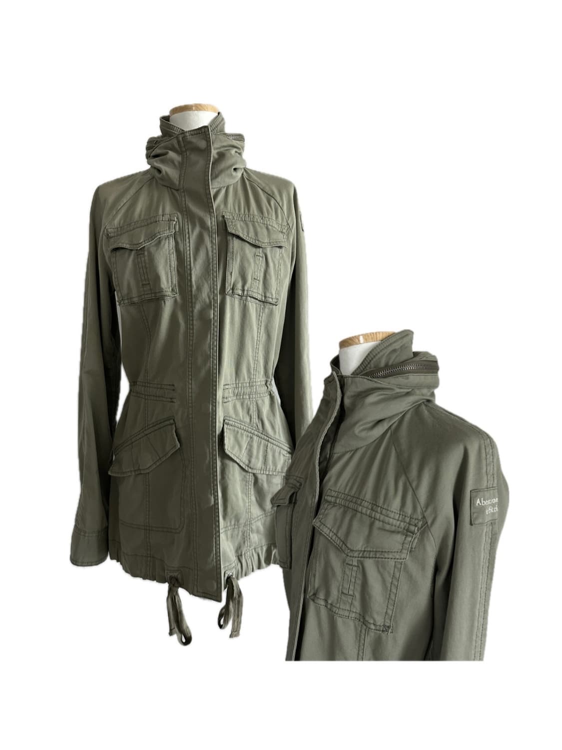 아베크롬비 밀리터리 야상 필드자켓 y2k 갸루 펑크 상품이미지1