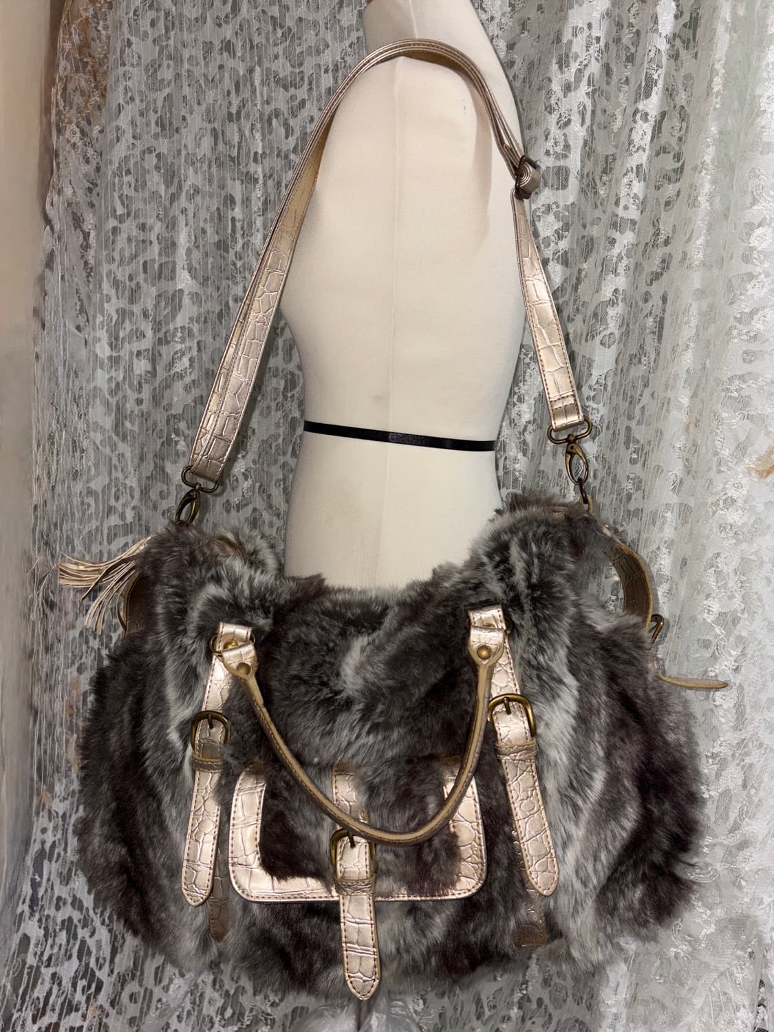 Maliani Fur bag 상품이미지1