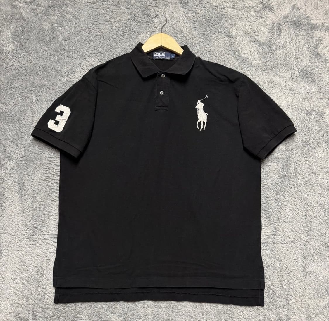 폴로  랄프로렌 빅 포니 카라티 블랙 상품이미지1