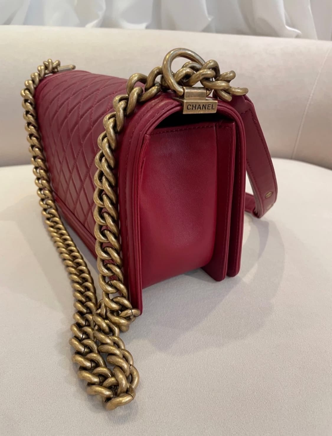 샤넬 보이백 미듐 상품이미지10