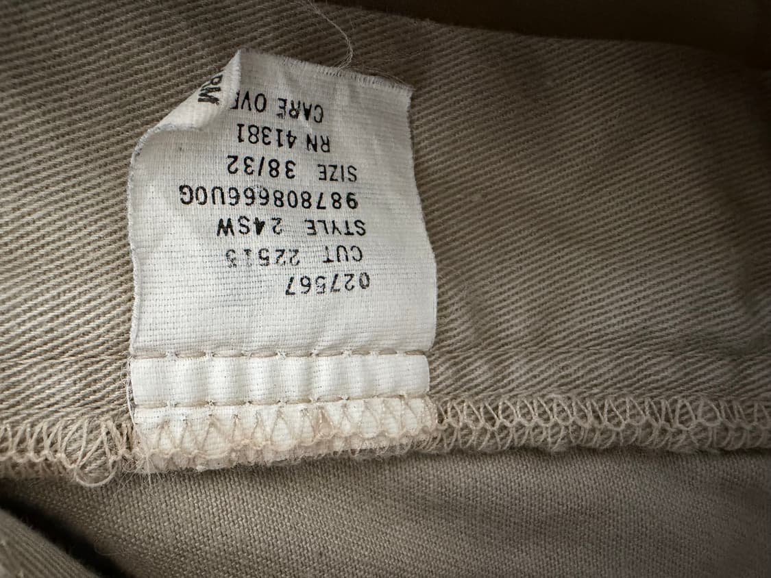 폴로 올드스쿨 usa 오버핏 치노팬츠 31 상품이미지8