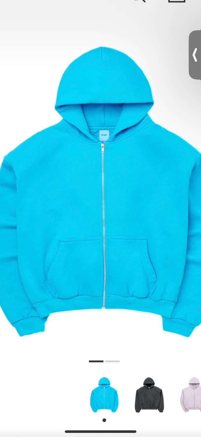 스카이라크 하늘 후드집업m ~ L size 삽니다!  상품이미지1