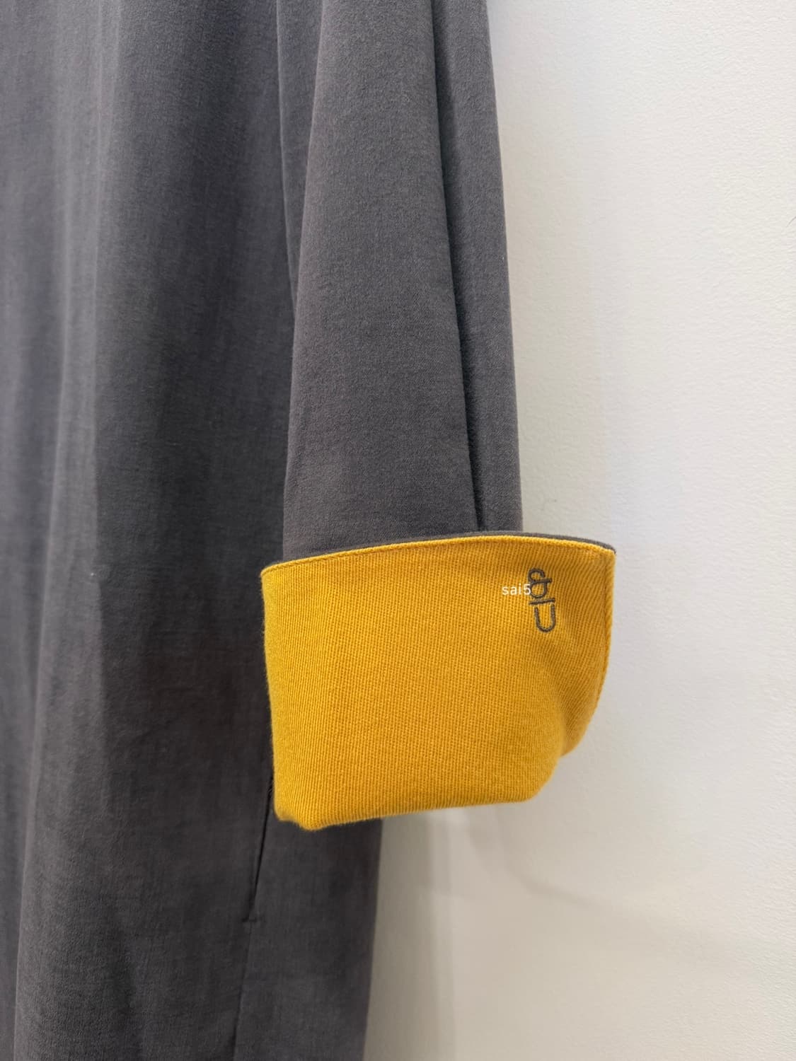 앤유 코펜하겐 셔츠형 롱 원피스 상품이미지3