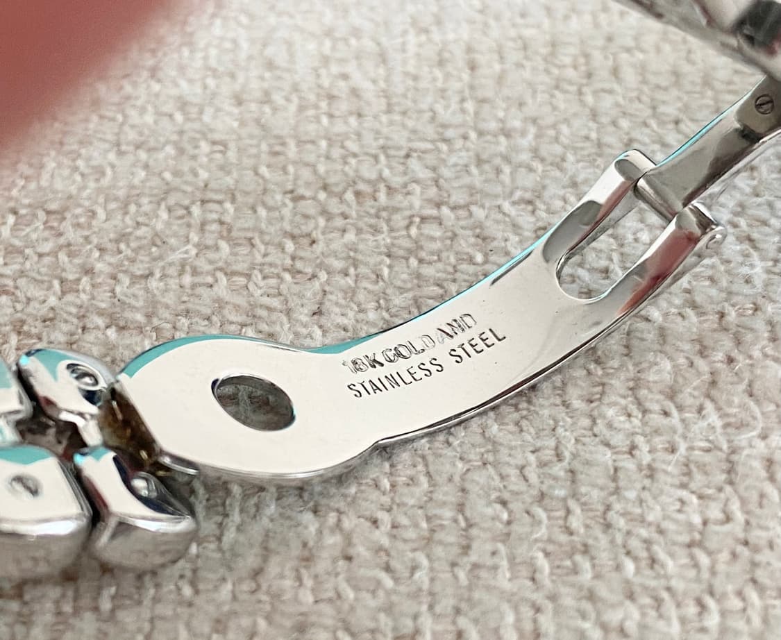 티파니 티솔로 24mm 여성용 스몰 18k 콤비 쿼츠 상품이미지10