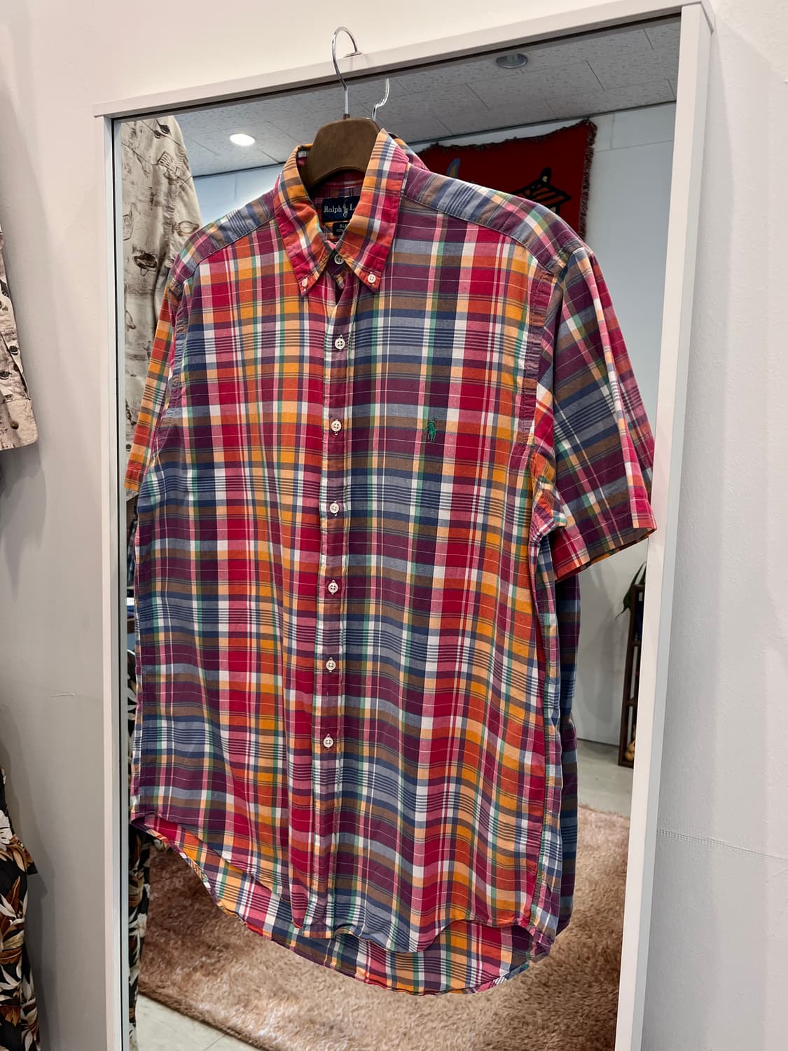 Polo ralph lauren 폴로 랄프로렌 BLAKE 체크 반팔 셔츠 상품이미지1