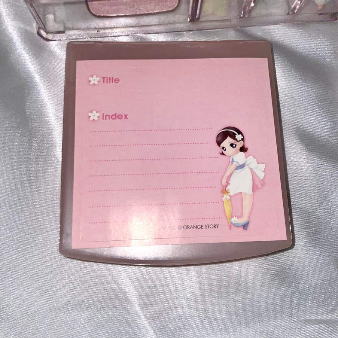 고전)오렌지스토리 화이트 디스켓 케이스 상품이미지3