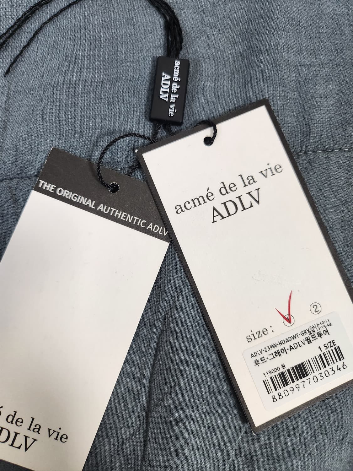 아크메드라비 월드투어 후드티 size1(L) 상품이미지5