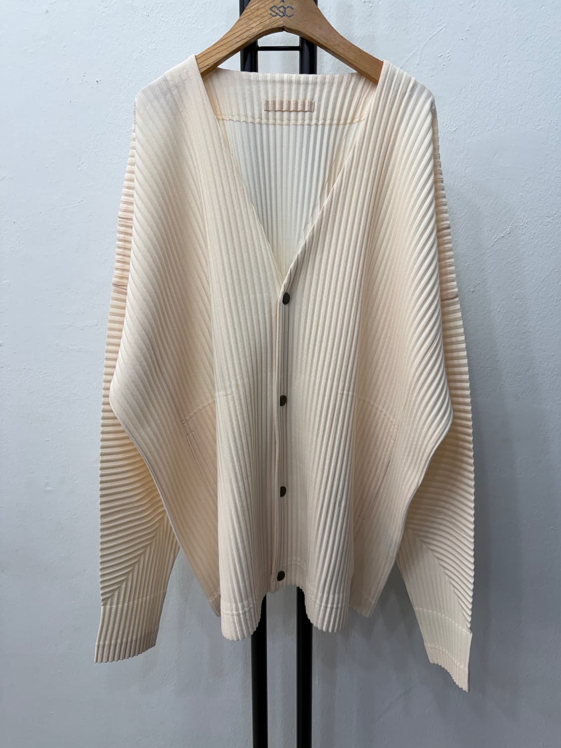 정품) 이세이미야케 옴므플리세 자켓 가디건 4  상품이미지1