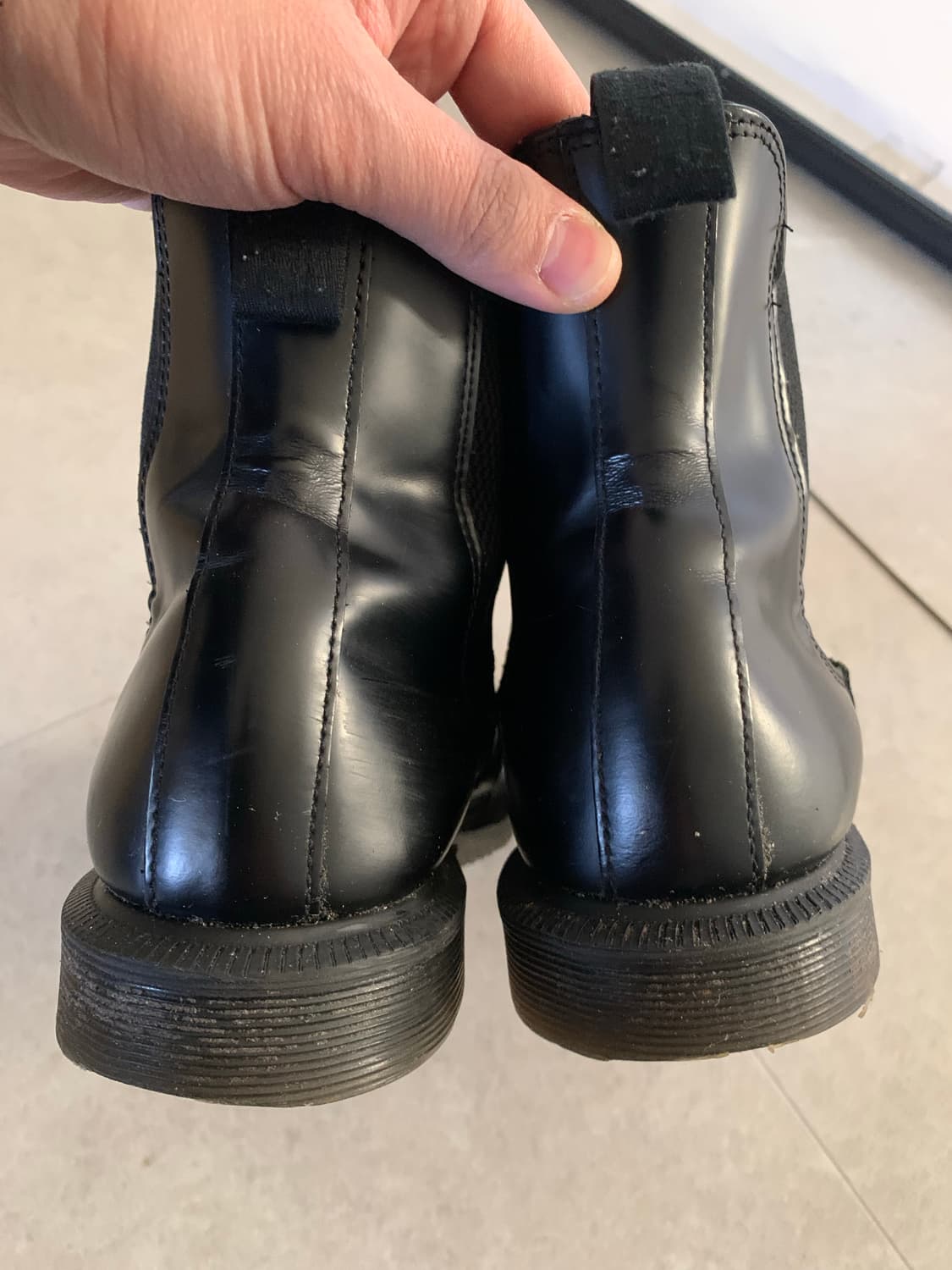 닥터마틴 플로라 첼시 부츠 블랙 UK6 상품이미지4