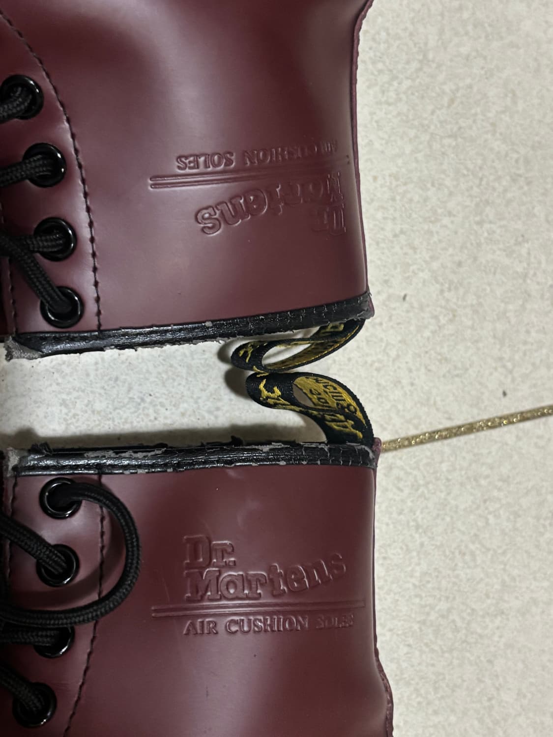닥터마틴 1460 버건디 8홀 UK4 상품이미지5