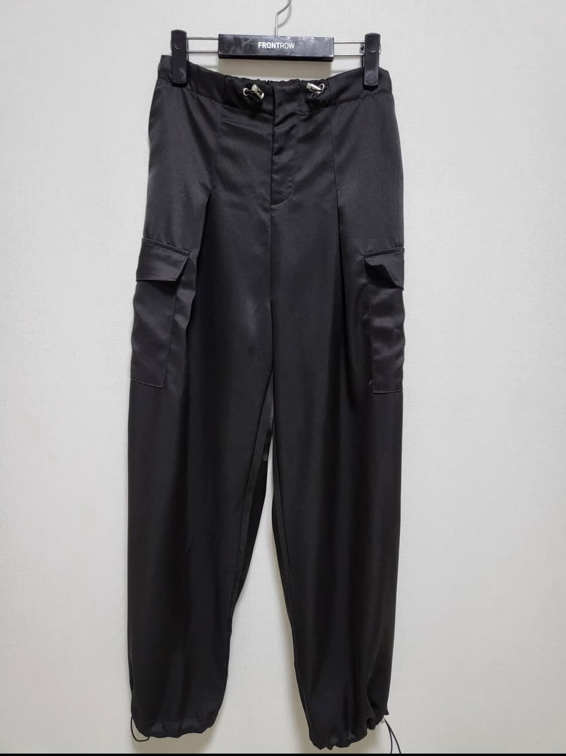 수입제품 새틴 밴딩 루즈핏 팬츠 새제품/free 상품이미지1