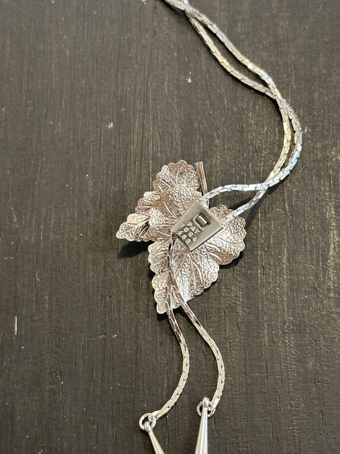 Vintage pearl bolo tie 상품이미지2