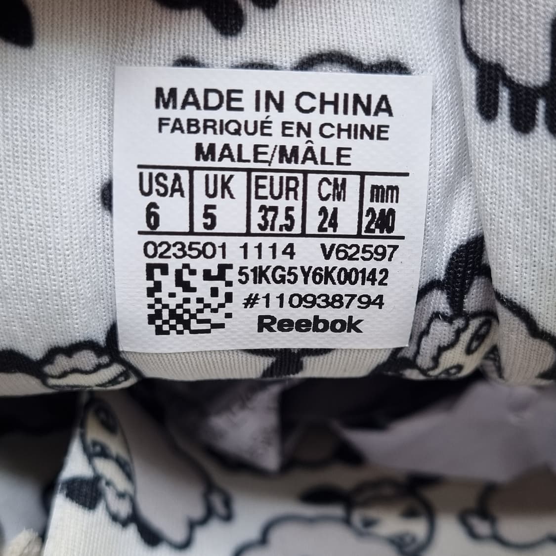 리복 인스타펌프퓨리 흰핑 운동화240 상품이미지6