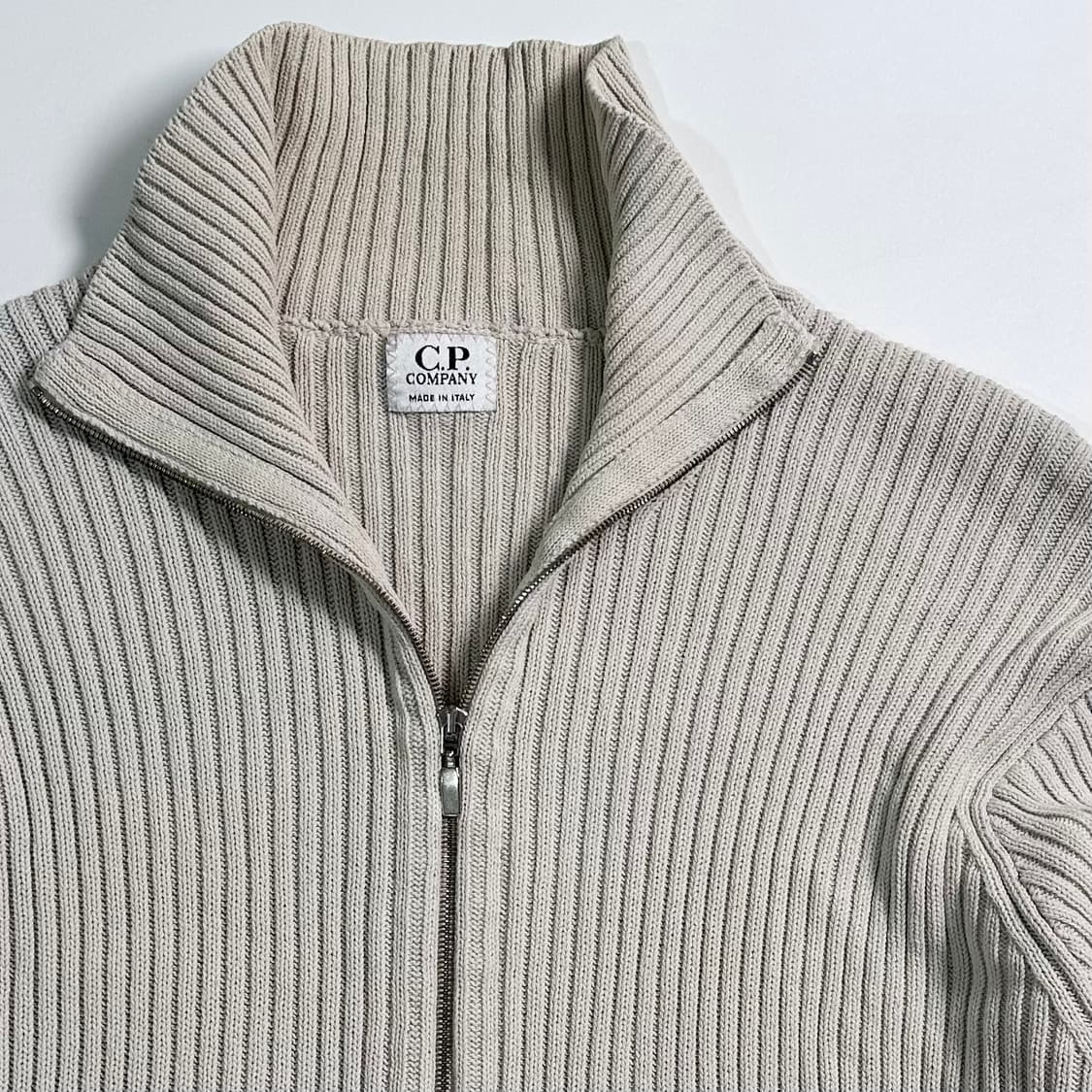 Cp컴퍼니 코튼 니트 집업  상품이미지3