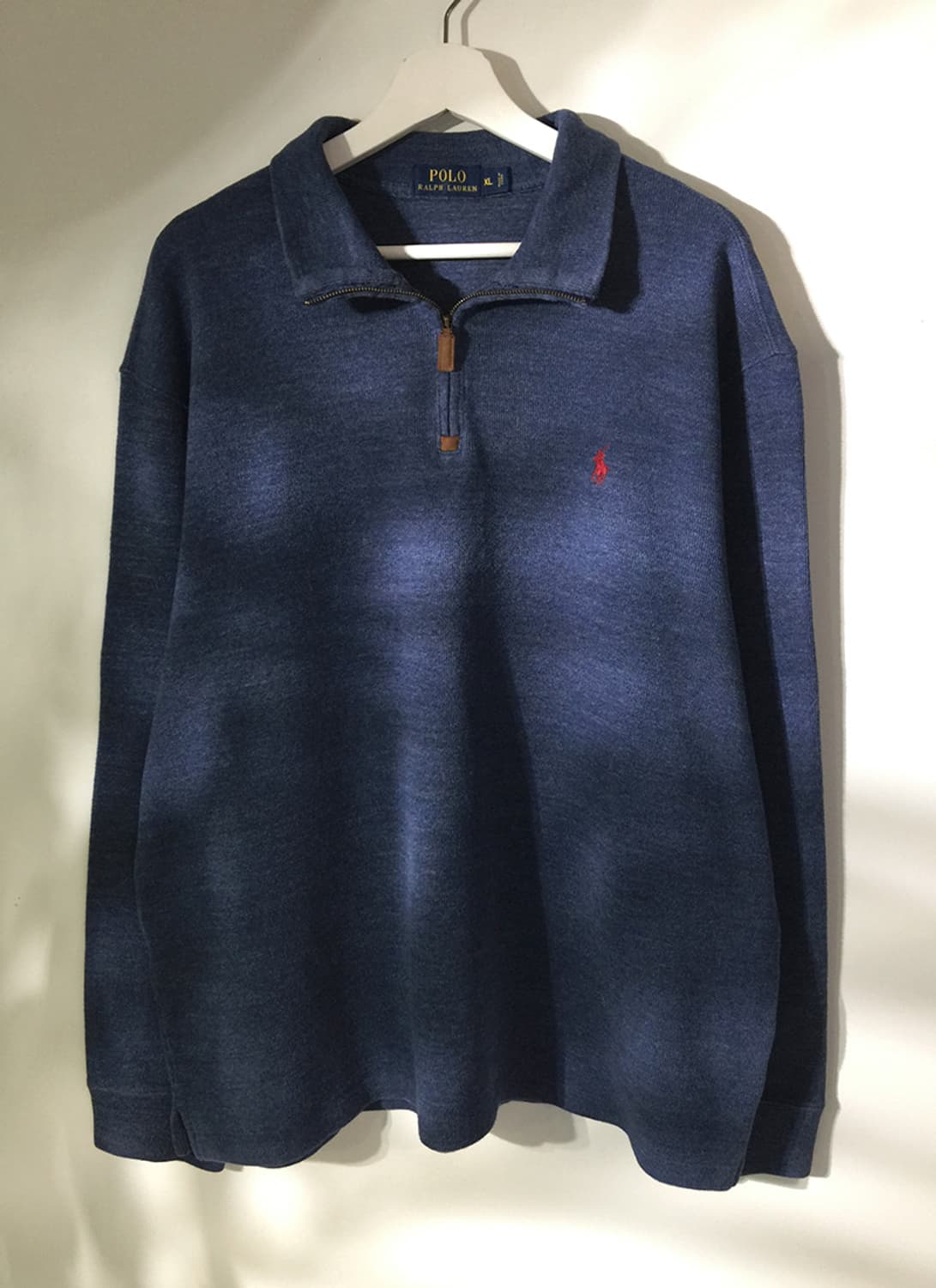 (MAN) 폴로랄프로렌 스웻 반집업 XL 상품이미지6