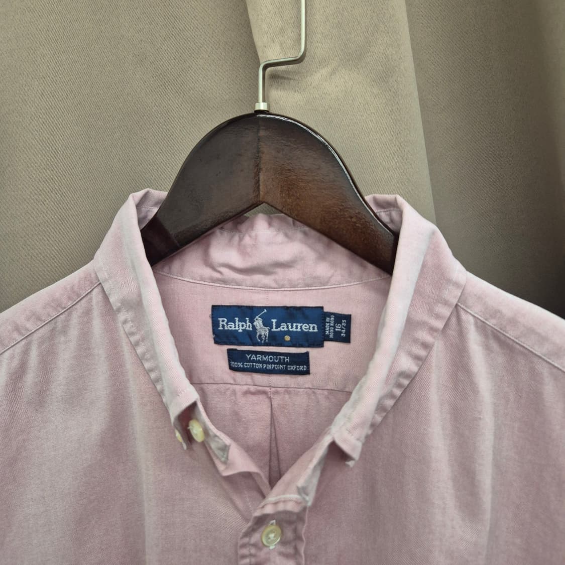 폴로 랄프로렌 야머스 핀포인트 옥스포드 셔츠 L 상품이미지3