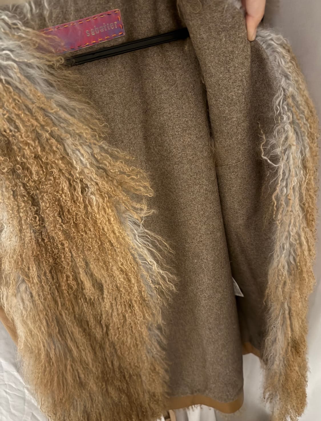 사바티에 sabatier 양털 베스트 판매해요 상품이미지5