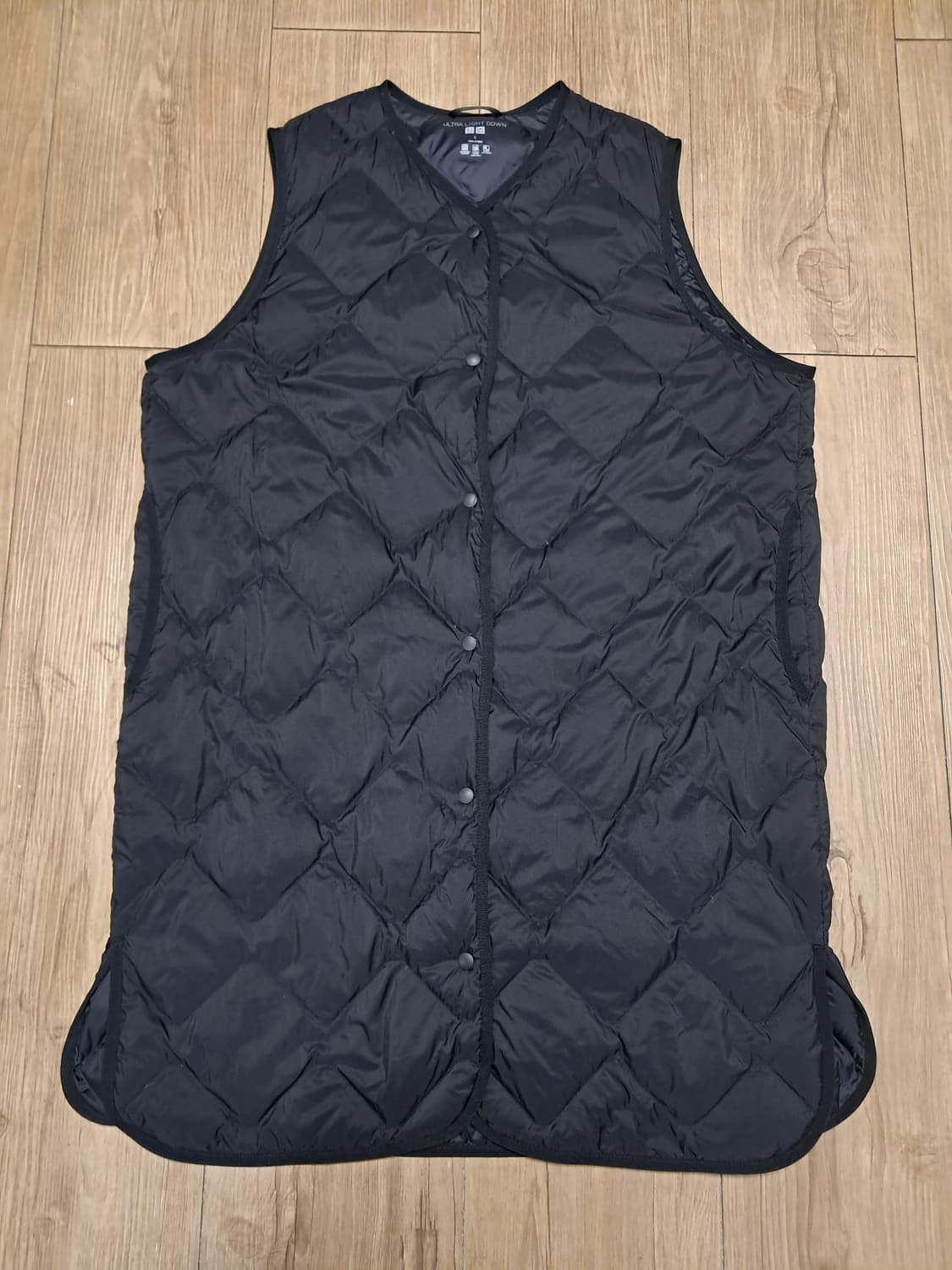 유니클로 롱 패딩조끼 L 상품이미지1