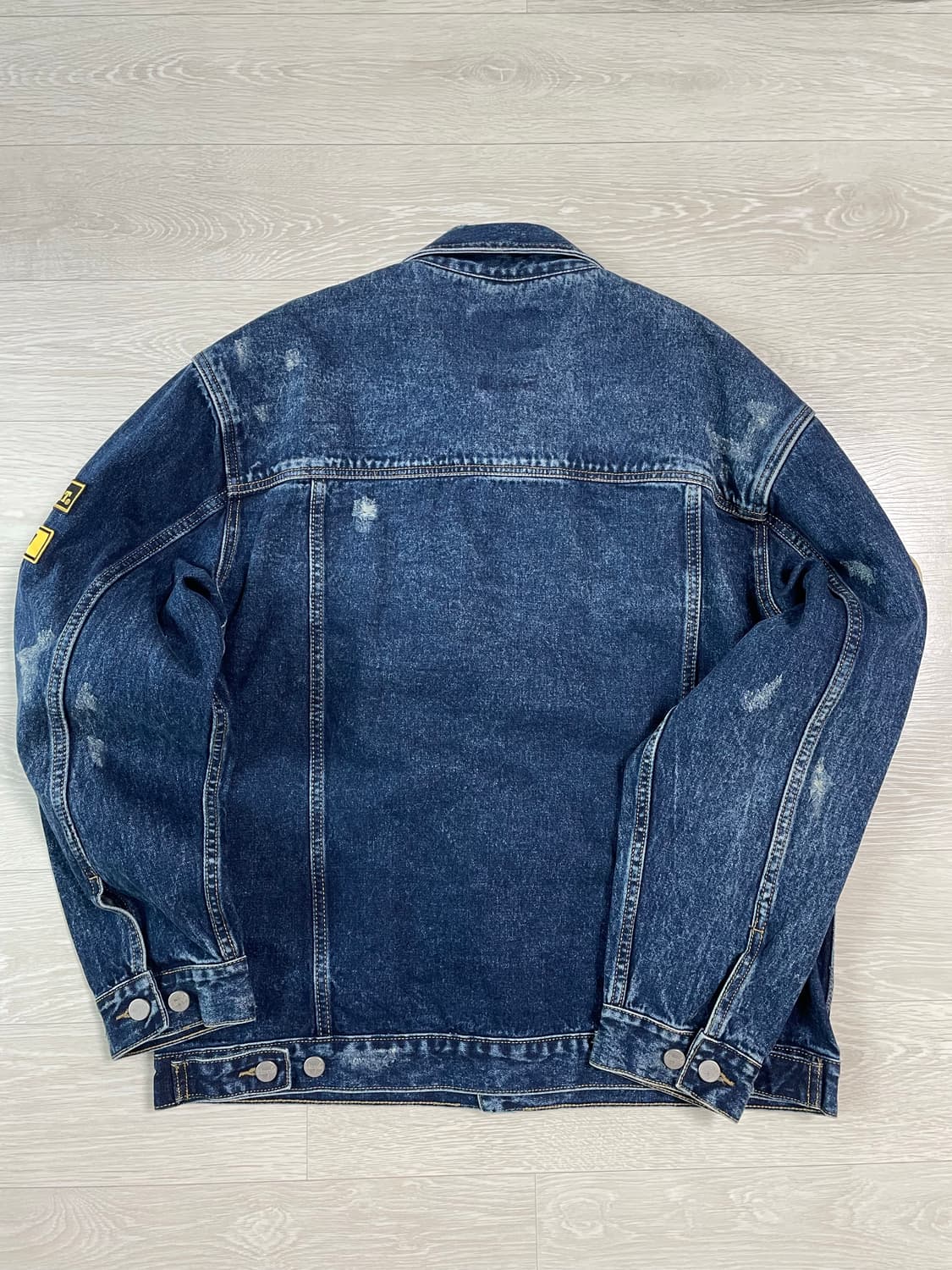 커버낫x랭글러 패치 와팬 데님자켓 상품이미지2