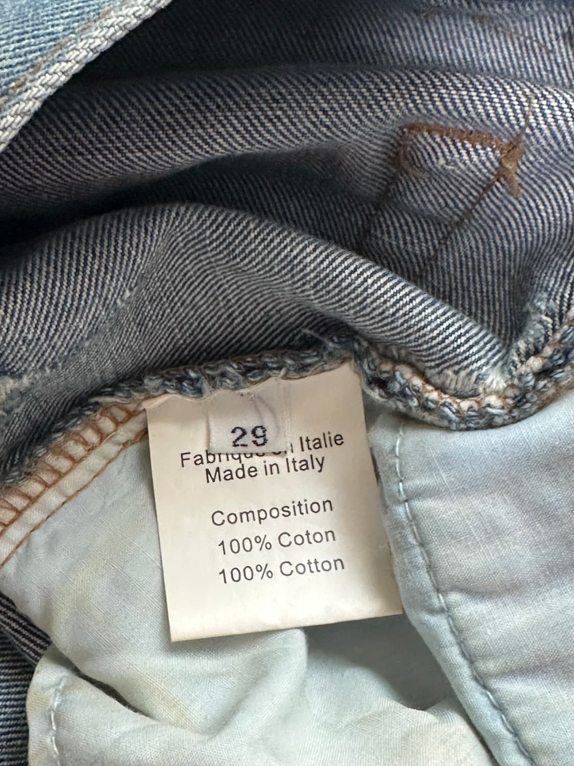 발망 데미지 워싱 청바지 29 상품이미지7