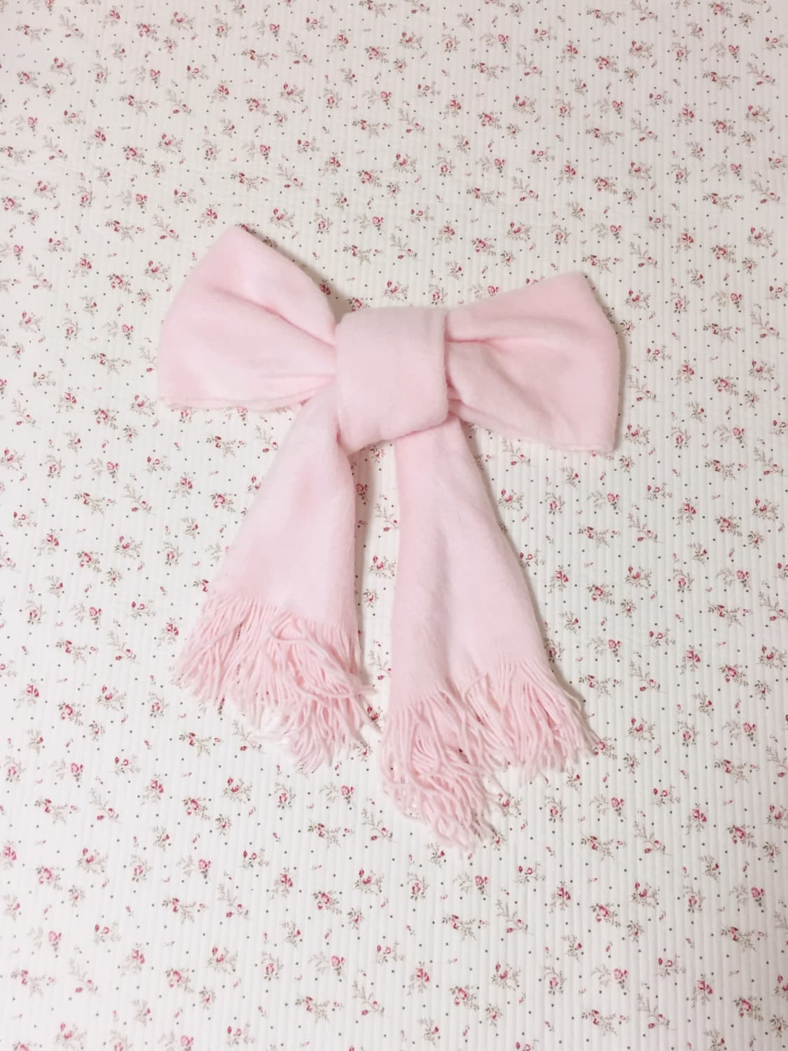 빈티지 딸기우유 머플러 상품이미지1